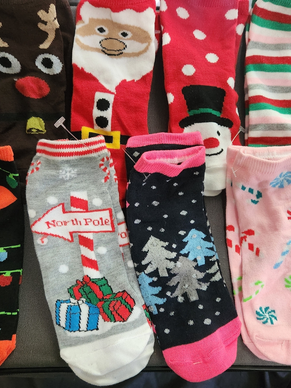 Sockopath Kids Christmas Novelty Ankle Socks ( lot of 11 pairs)